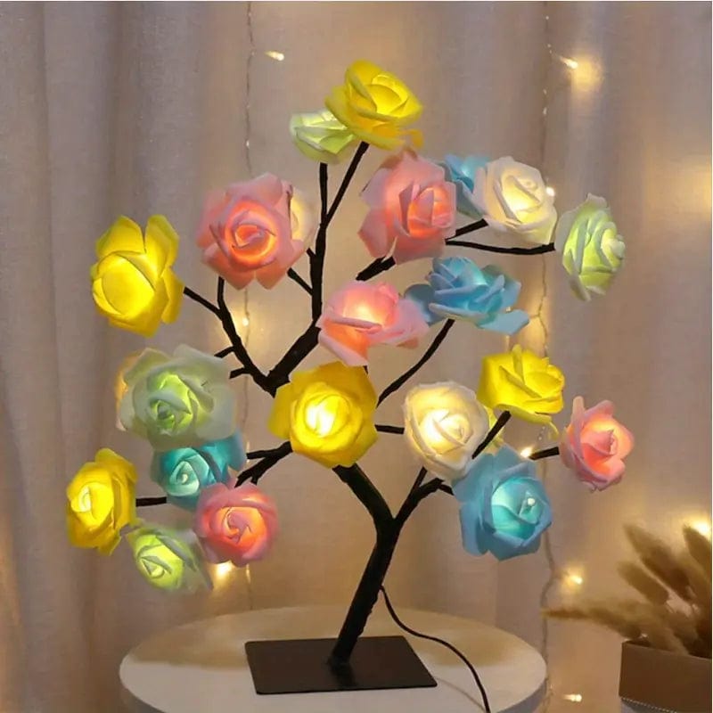 LED Rose Tree Lamp