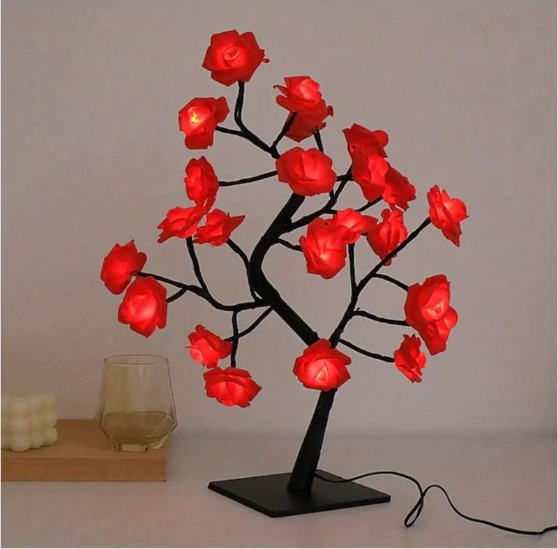 LED Rose Tree Lamp